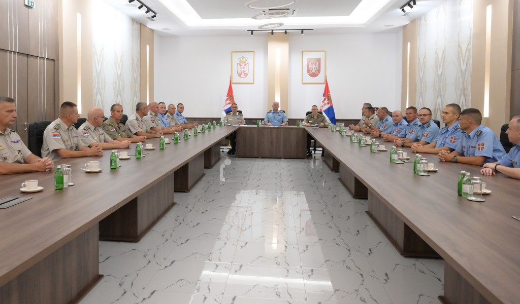 Пријем официра Војске Србије који се упућују на Генералштабно усавршавање