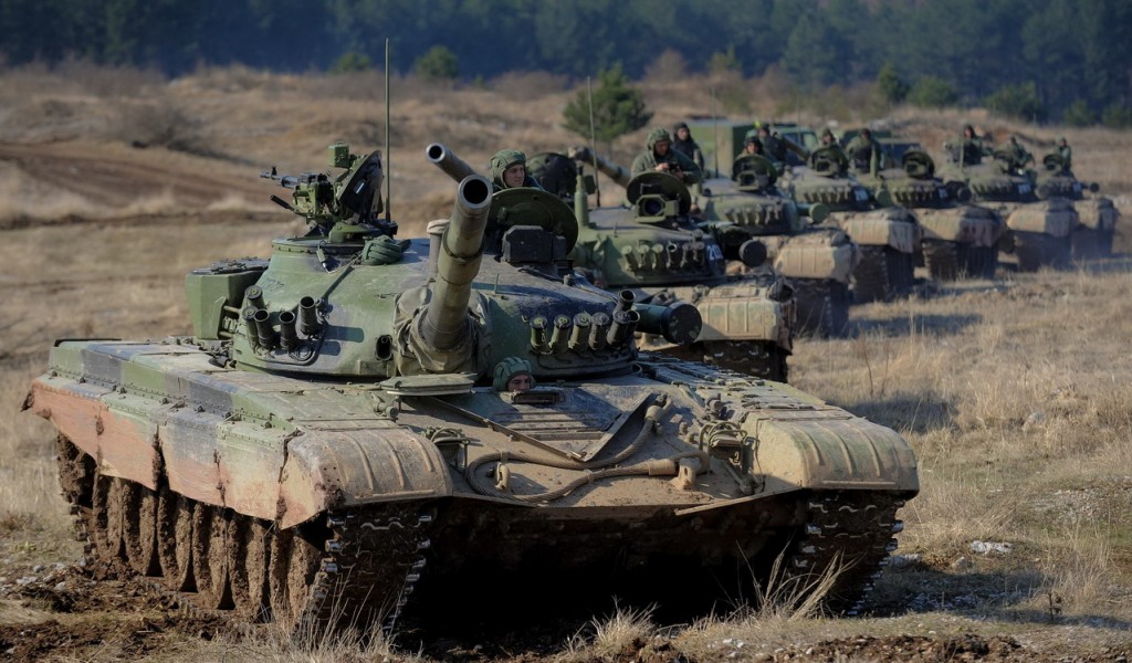 Taktička vežba sa bojevim gađanjem 15 tenkovskog bataljona