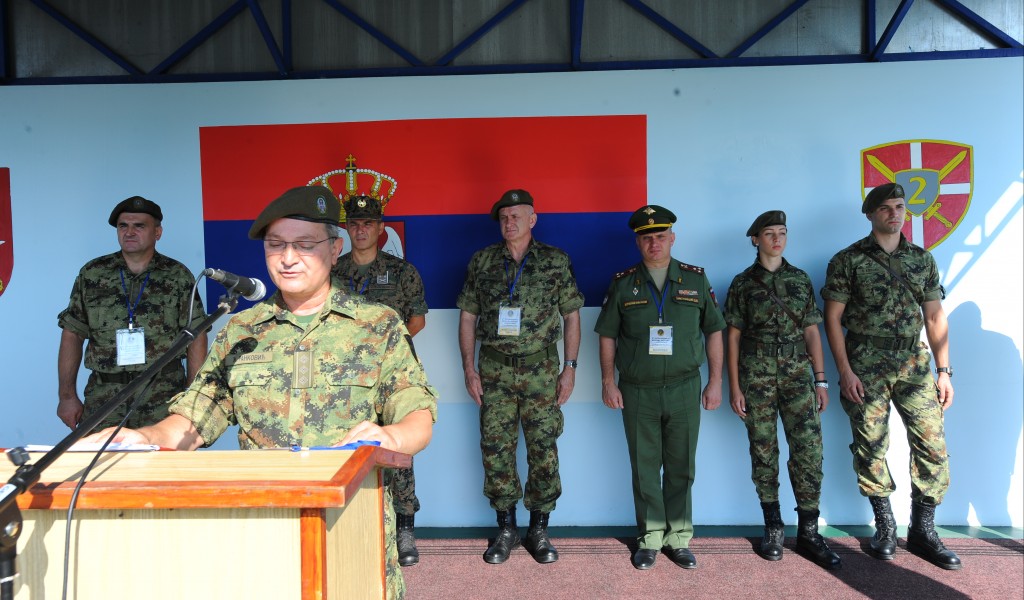 Second International Competition of Military Motor Vehicle Drivers starts