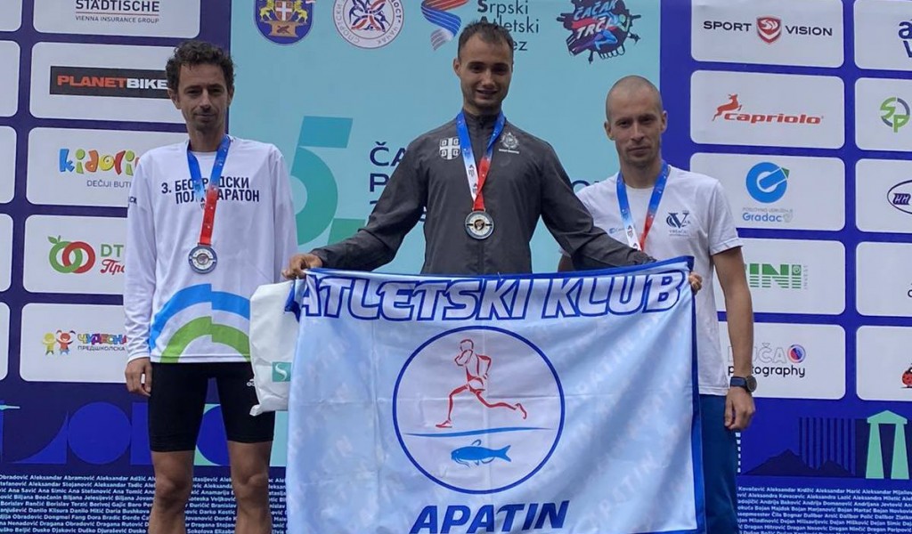 Vodnik Đuro Borbelj šampion Srbije u polumaratonu
