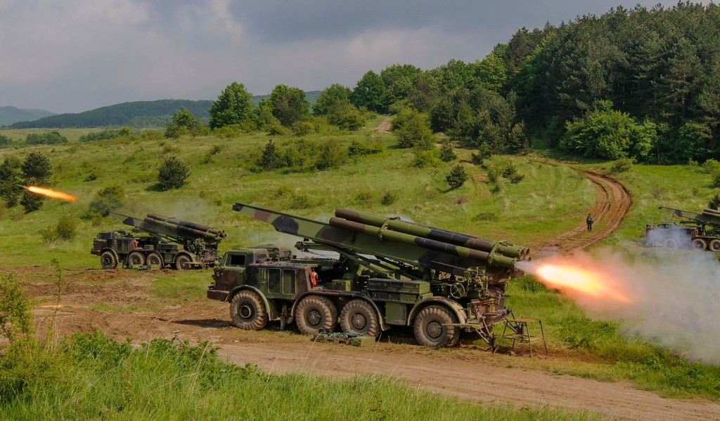 Vežba Mešovite artiljerijske brigade Vatreni skok 2017 