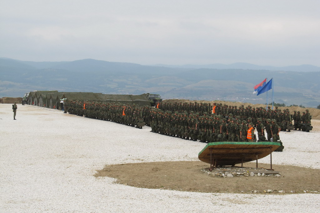 Počela taktička vežba Prve brigade Srpski štit 09 