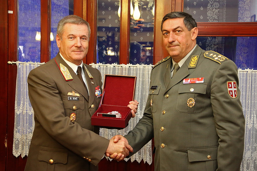 Susret načelnika generalštabova Srbije i Mađarske