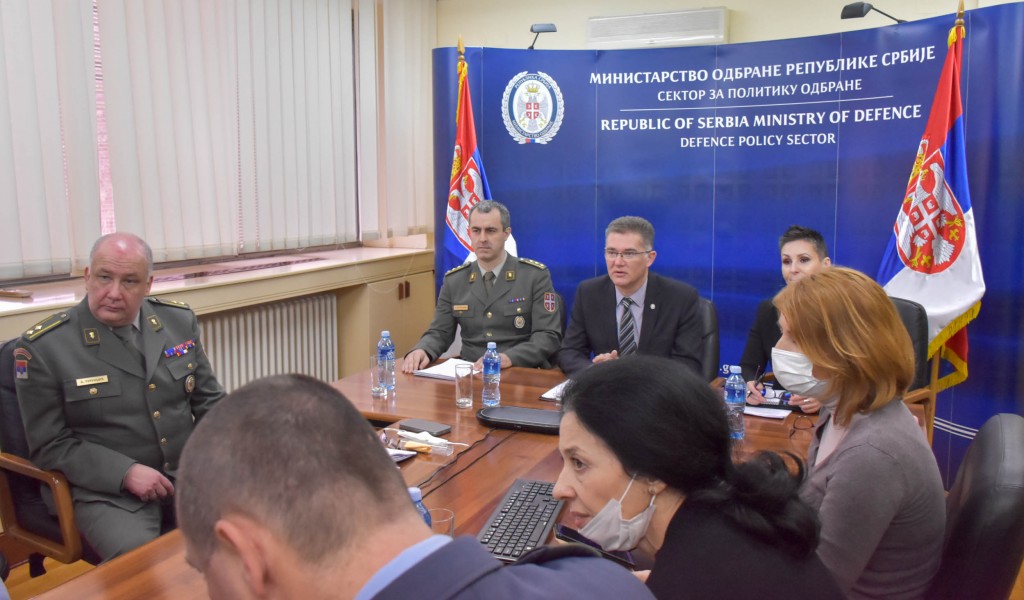 Foreign military representatives briefed about budget