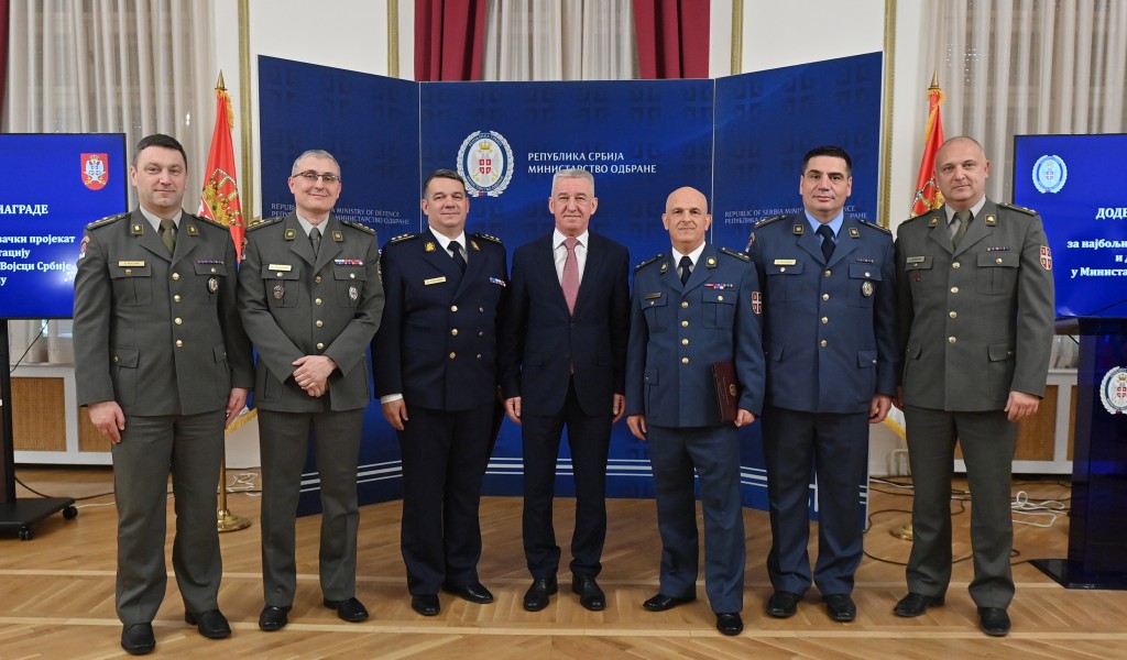 Додељене награде за најбољу докторску дисертацију и научноистраживачки пројекат у Министарству одбране и Војсци Србије
