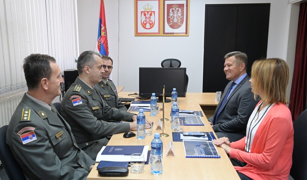 Exert talks with representatives of Slovenian Ministry of Defence