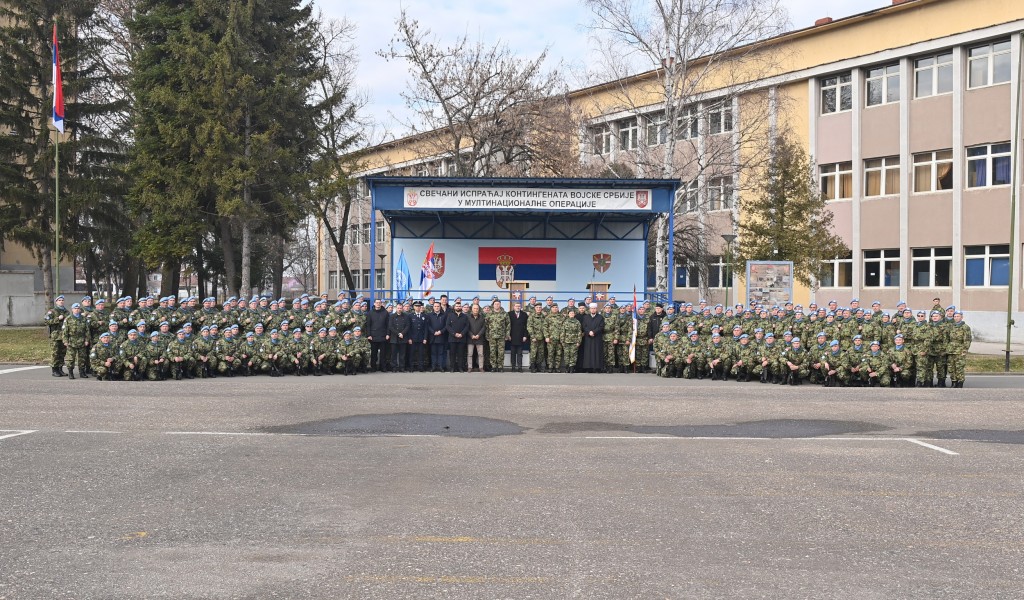 Send off ceremony for SAF contingent heading off to UNIFIL
