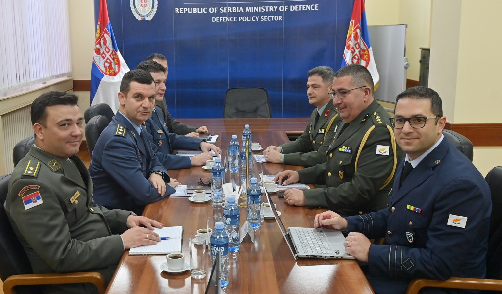 Bilateral defence consultation with Republic of Cyprus