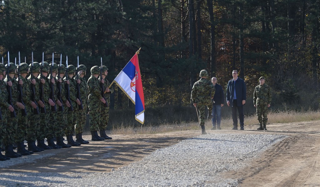 President Vučić at exercise Manoeuvres 2022 We have significantly improved our capabilities