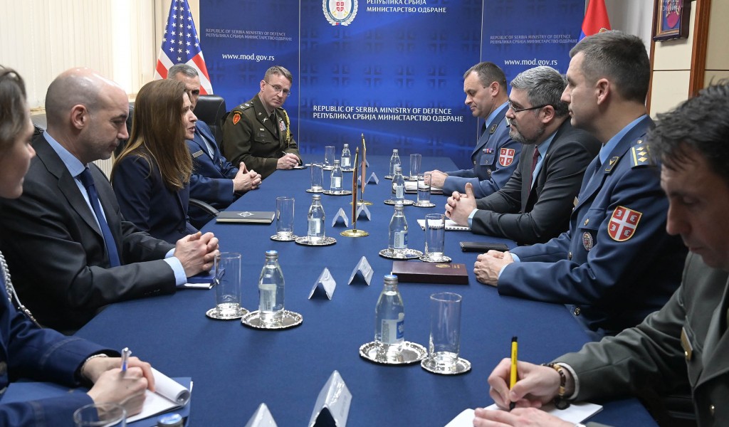 State Secretary Starović meets with United States European Command USEUCOM delegation