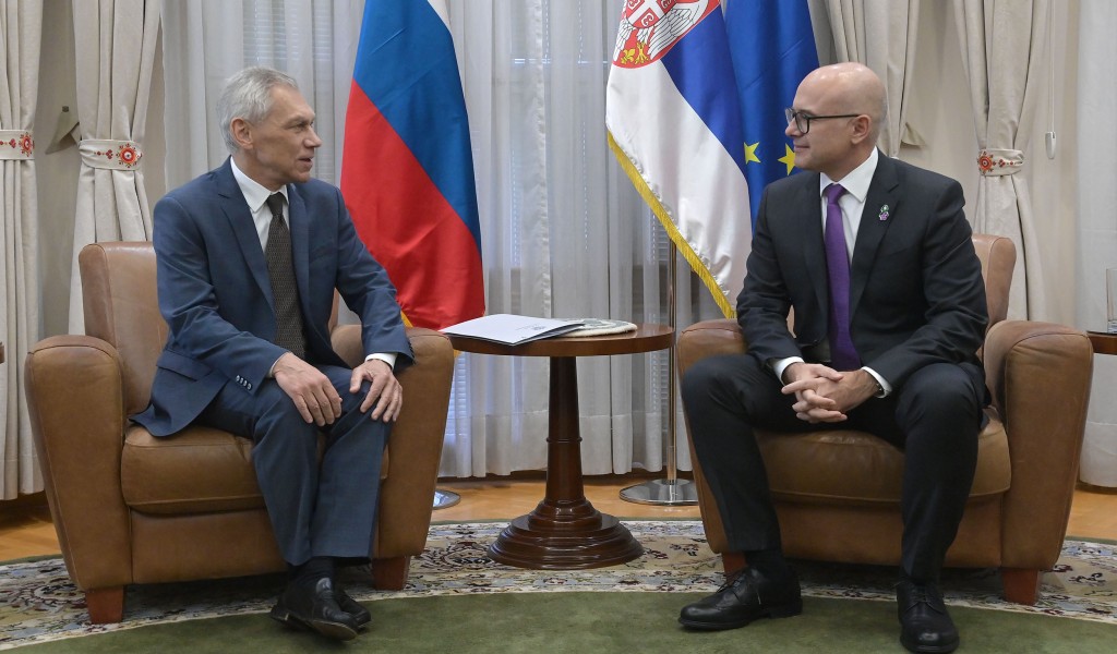 Састанак министра Вучевића са амбасадором Руске Федерације