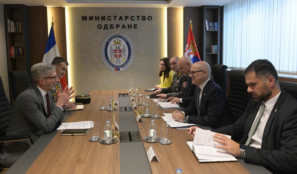 Sastanak ministra Vučevića sa ambasadorom Francuske Košarom
