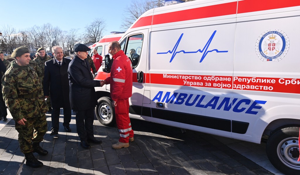 New 15 Ambulances for Military Health Care System