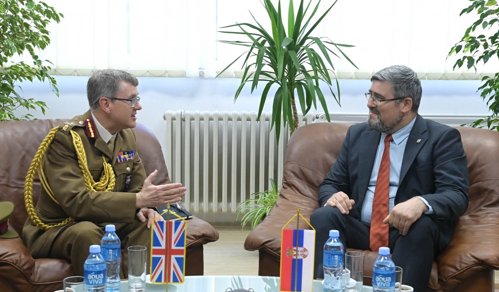 Sastanak državnog sekretara Starovića sa načelnikom Sanitetske službe Oružanih snaga Ujedinjenog Kraljevstva generalom Hodžetsom