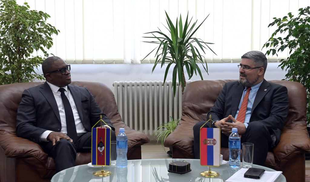 State Secretary Starović meets with Ambassador of Kingdom of Eswatini