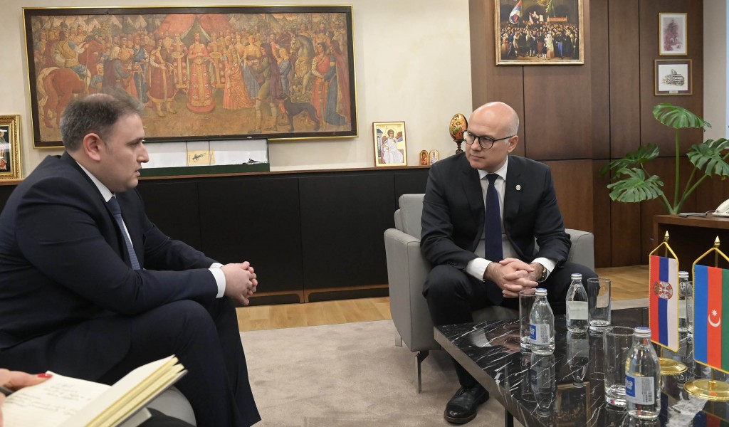 Sastanak ministra Vučevića sa zamenikom ministra odbrambene industrije Azerbejdžana
