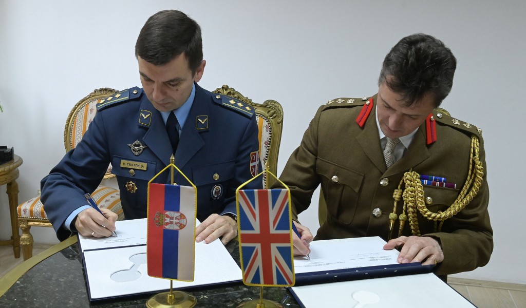 Bilateral Military Cooperation Plan signed with United Kingdom of Great Britain and Northern Ireland