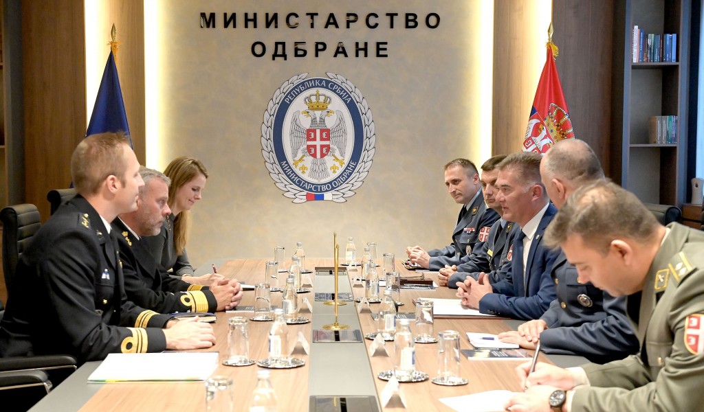 Poseta predsedavajućeg Vojnom komitetu NATO Srbiji