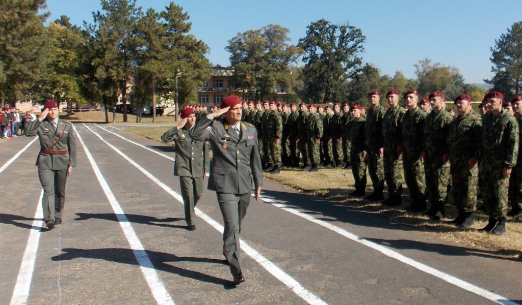 Ceremony on the Paratroopers Day 