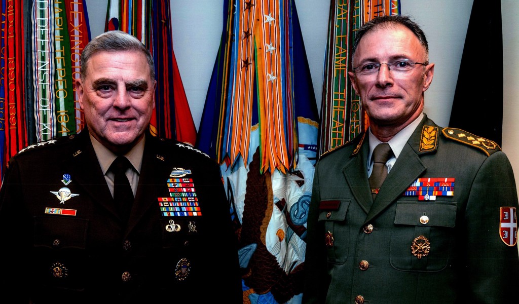 Meetings with senior U S officials at Pentagon