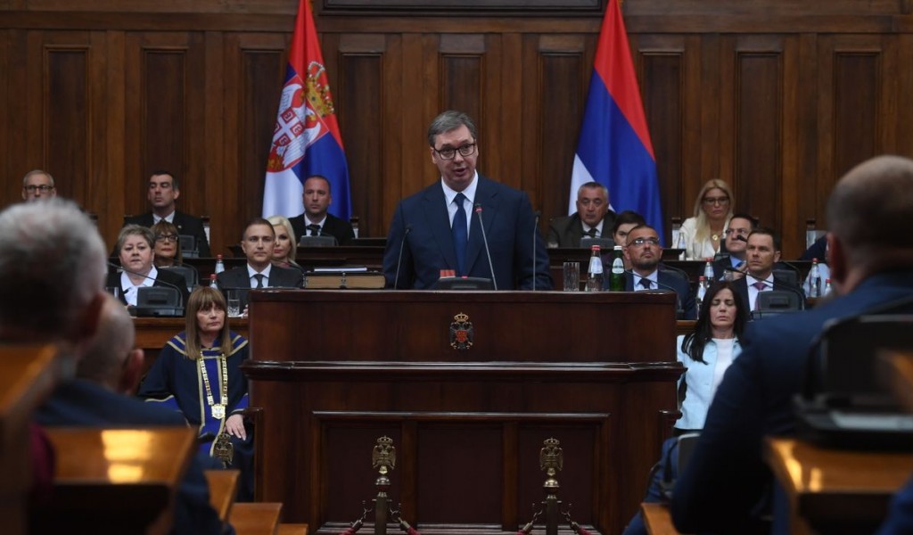 President Vučić takes oath of office