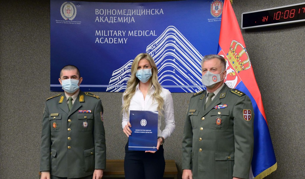 Војно здравство јаче за 51 припадника