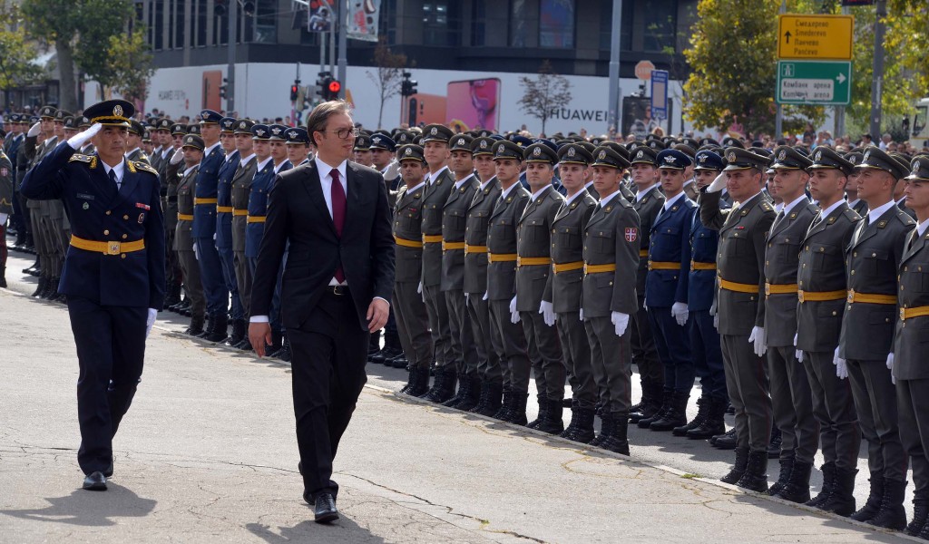 President Vučić Youngest officers echelon of freedom and sovereignty of our homeland