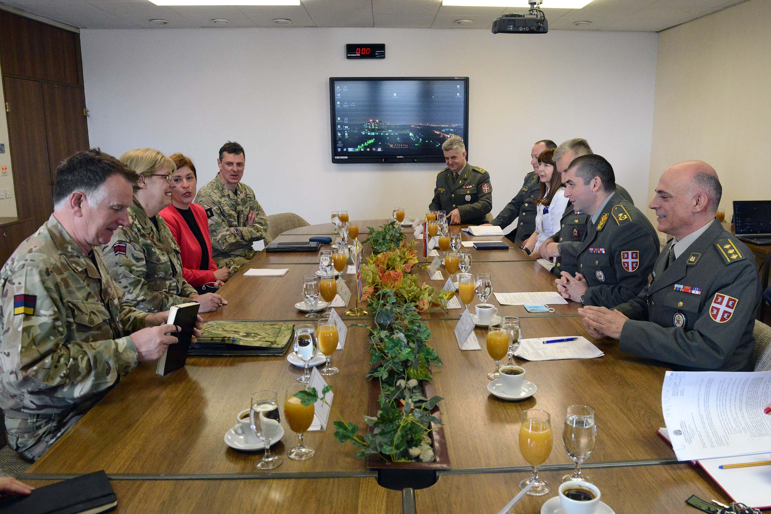 UK delegation visits Military Health Department