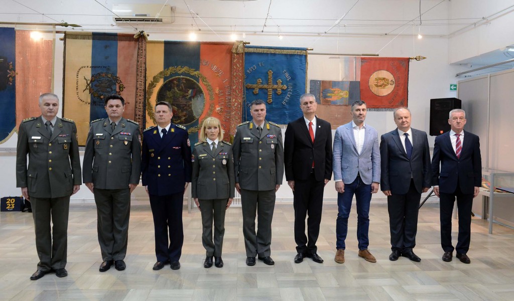 Отворена изложба Војне заставе код Срба од Првог српског устанка до краја Првог светског рата
