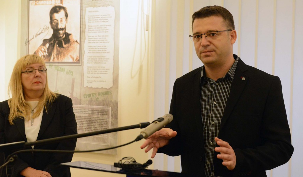 Изложба Српска књижевност и Велики рат 