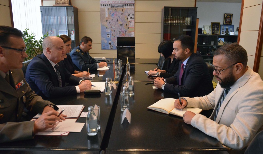 Meeting of State Secretary Živković with Ambassador of Venezuela