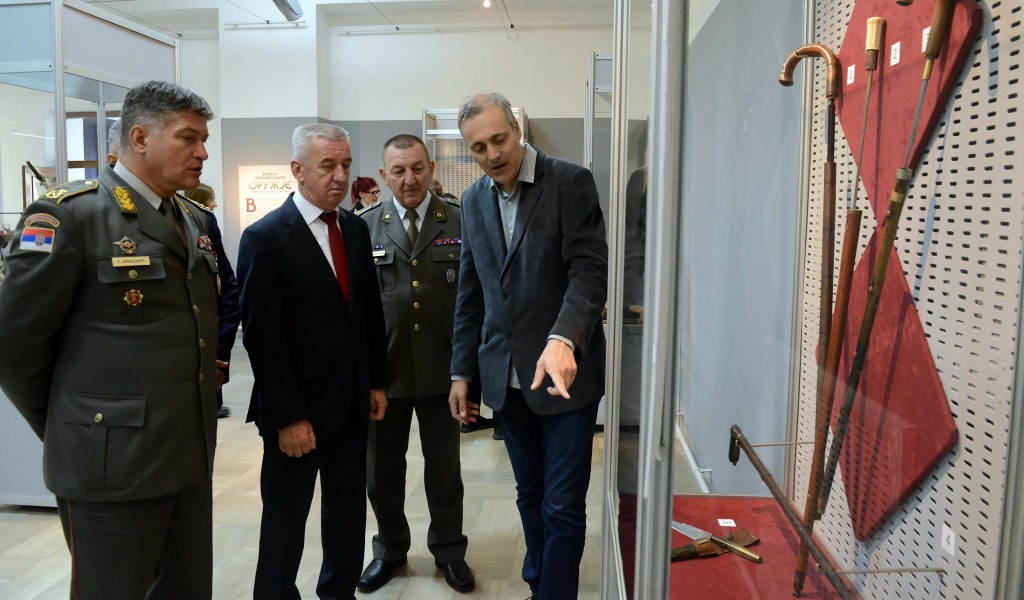 Opening of Exhibition “Rare and Improvised Weapons from the Collection of the Military Museum” to Mark Serbian Armed Forces Day