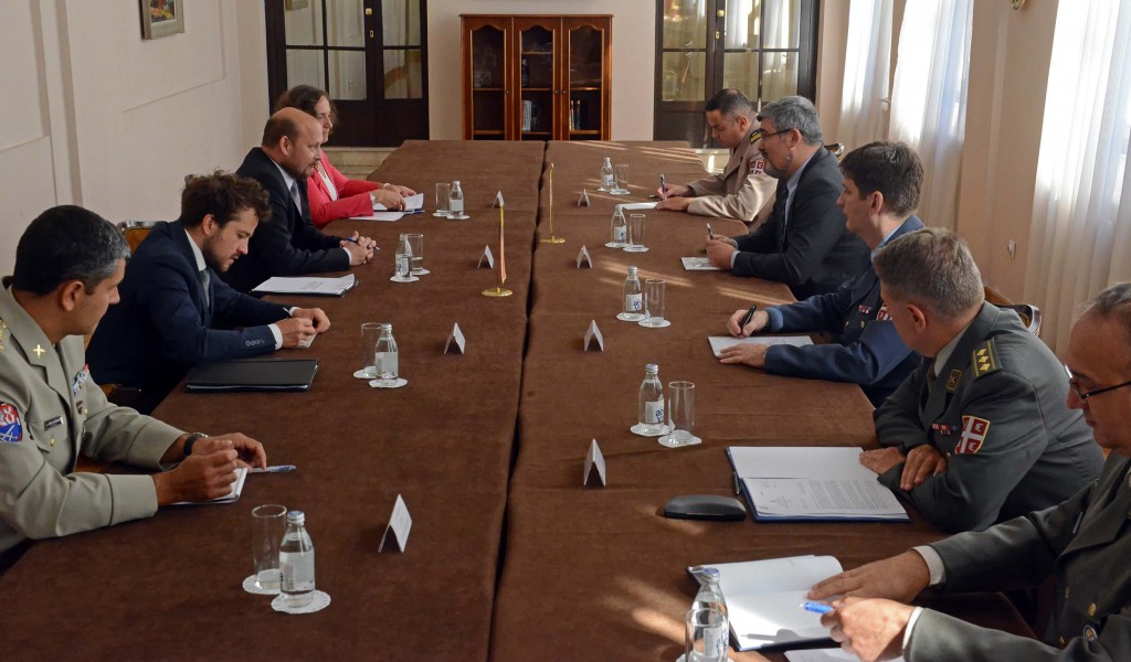Defence consultation between delegations of Serbian and Czech MoDs
