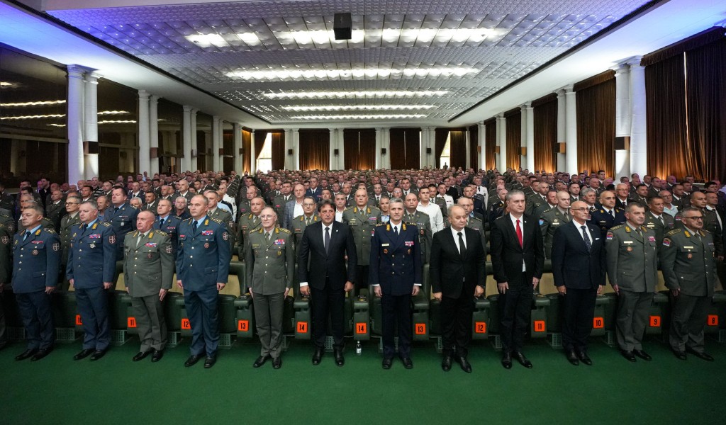 Minister Gašić attends ceremony marking 70th anniversary of Military Police