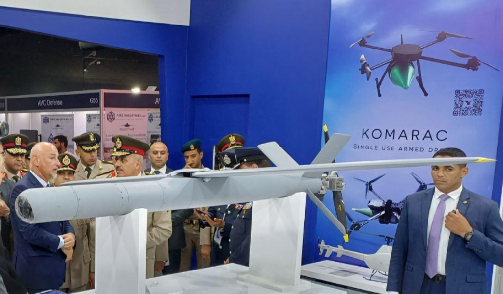 Serbian Air Defence Systems and UAVs at Egypt International Airshow