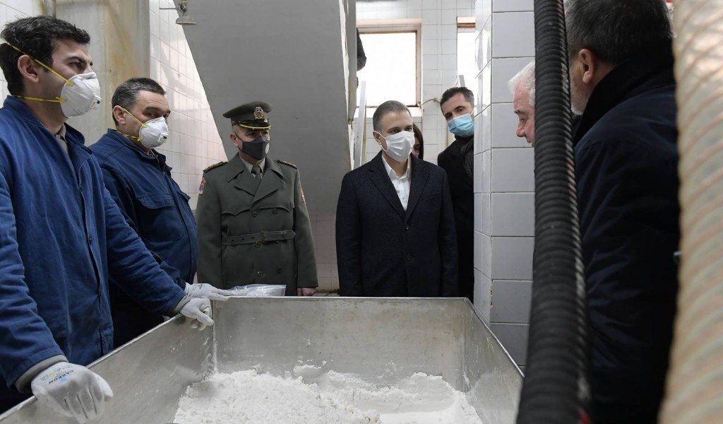 Minister Stefanović Visited Prva Iskra in Barič