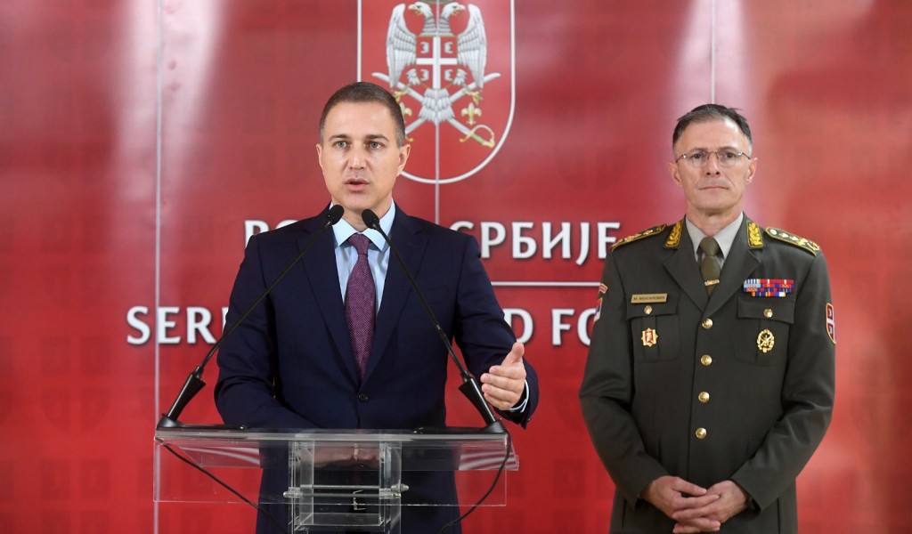 Ministar Stefanović Povećanje plata pripadnicima Garde od 10 odsto 