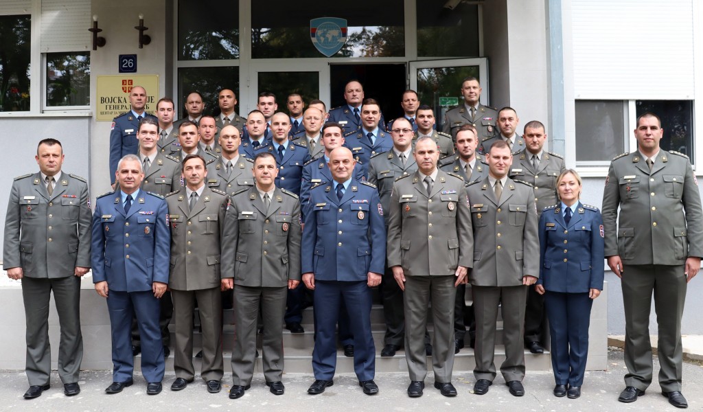 Staff officer training for operational roles