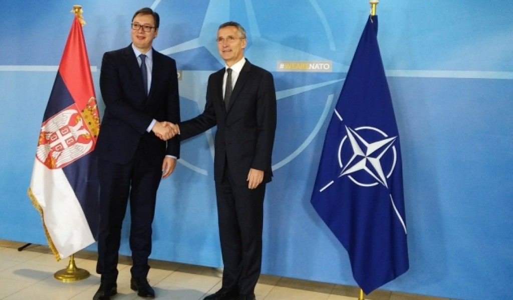 Састанак са генералним секретаром НАТО Јенсом Столтенбергом