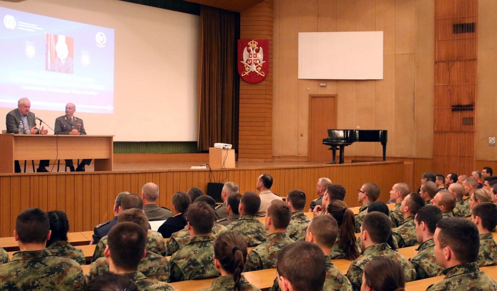 Predavanje predsednika Olimpijskog komiteta Srbije na Vojnoj akademiji