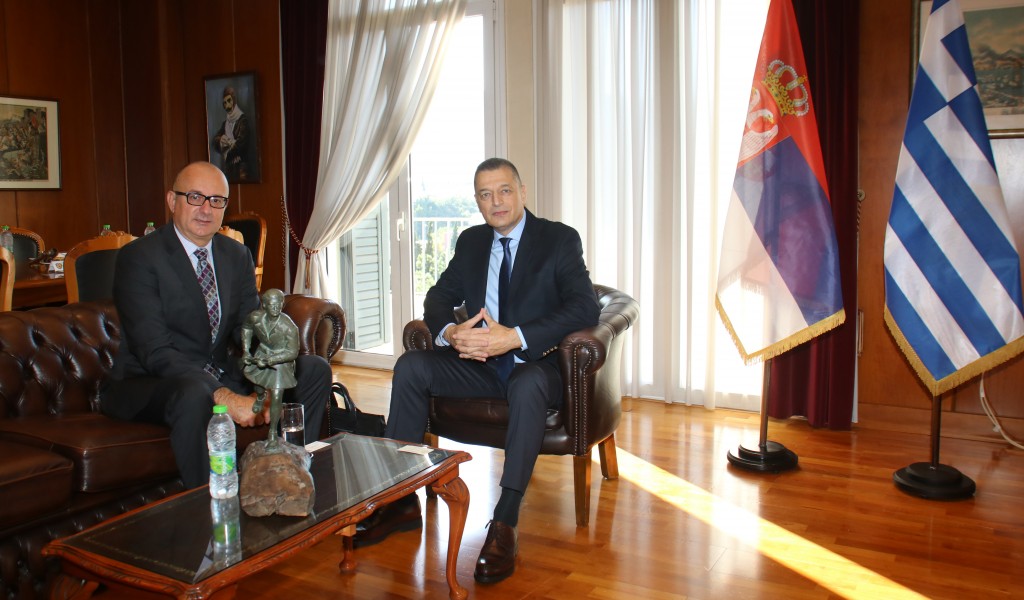 Assistant Minister of Defence Paying Visit to Greece
