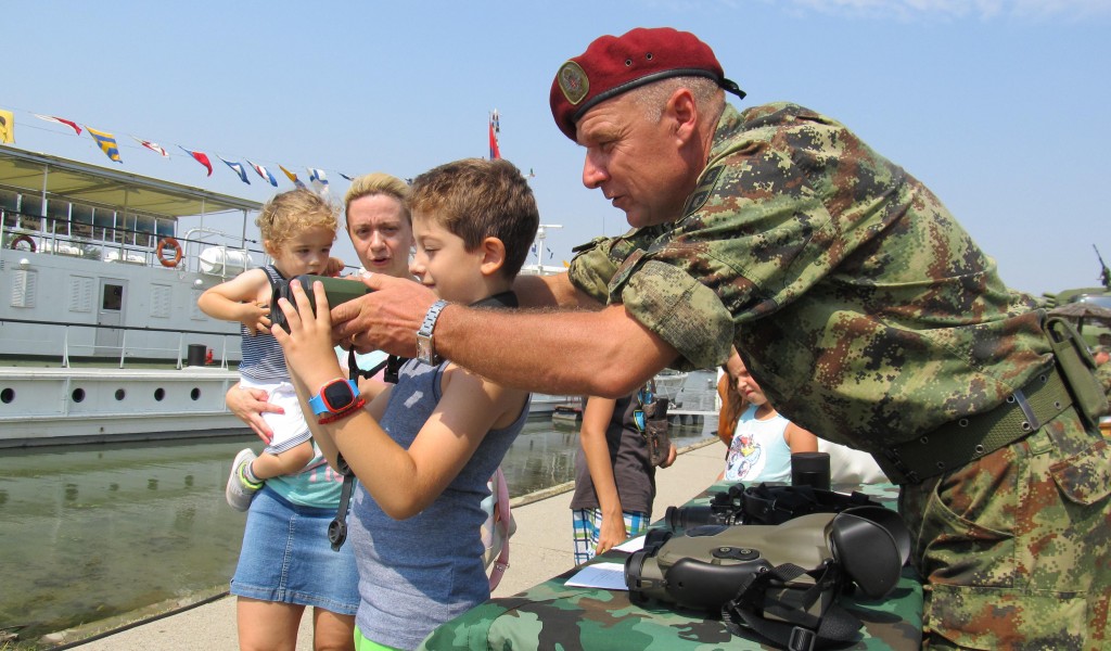 Pripadnici Vojske Srbije na Velokogospojinskim danima u Novom Bečeju