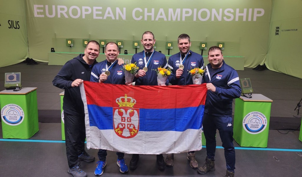 Grgić s team wins bronze at European Shooting Championship