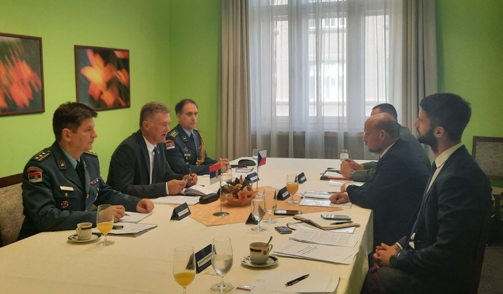Bilateral defence consultations with Czech Republic