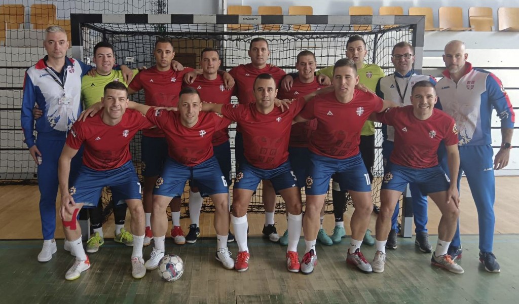 Војна репрезентација Србије победник 14 CISM футсал купа за мир