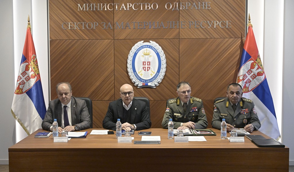 Minister Vučević attends meeting of Working Group on Activation of Military Service Obligation