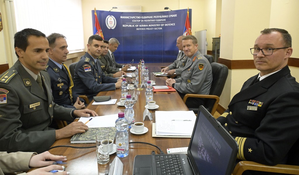 Staff talks with representatives of German Federal Ministry of Defence