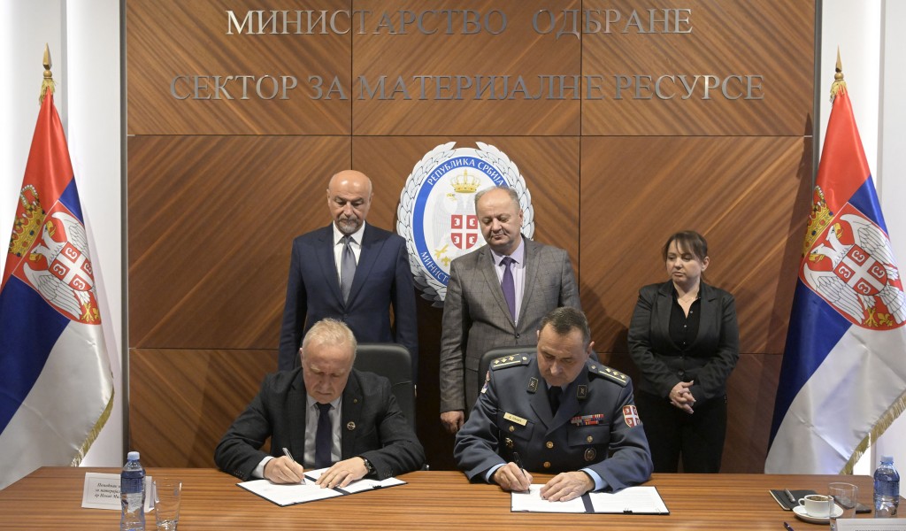 Contracts signed with representatives of Serbian defence industry for new investment cycle