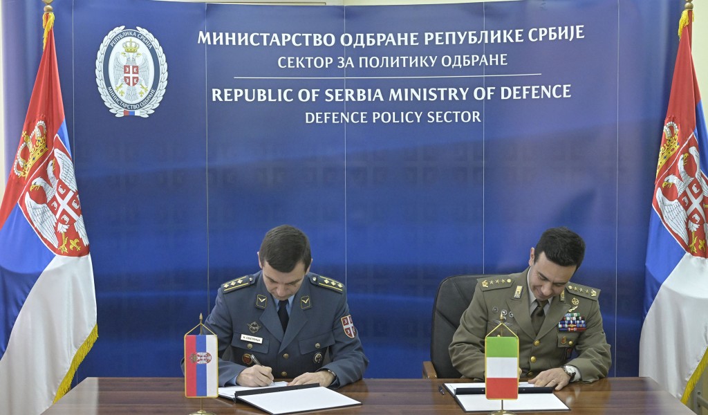 Bilateral defence consultation with Italian Republic
