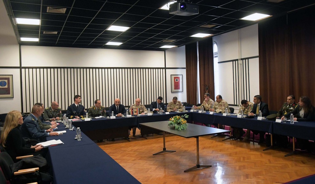 Session of the Serbia Egypt Mixed Military Committee held